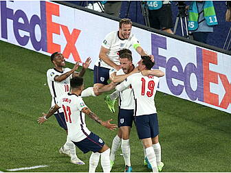 England bring 4-0 Ukraine win...